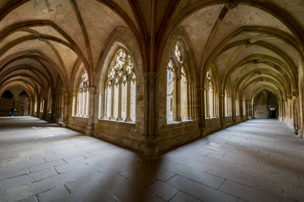 istock Maulbronn, Germany - April 14, 2017: Monestary Maulbronn from inside with  cloister 878088112