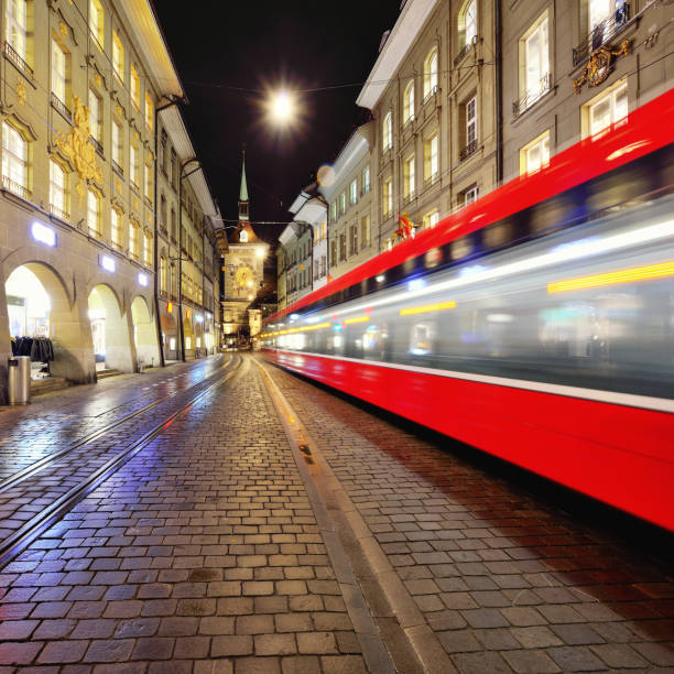 istock Bern Old Town at Night, Switzerland 878121754