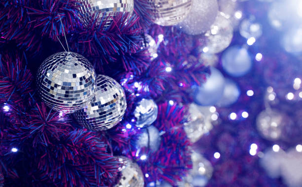 istock mirrior ball and gold decoration christmas 878121768