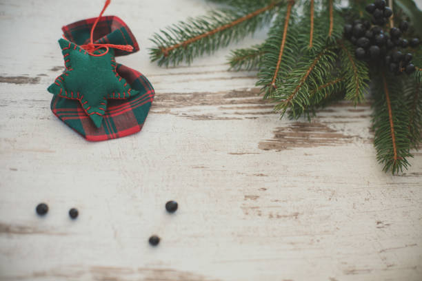 istock The scent of forest on Christmas table 878134720