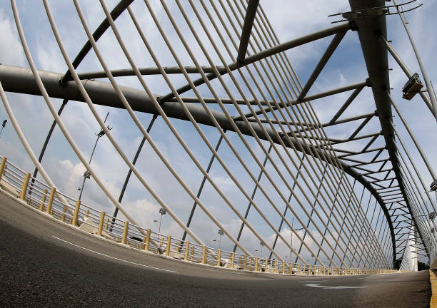 istock General views of the metal structure bridge 878160706