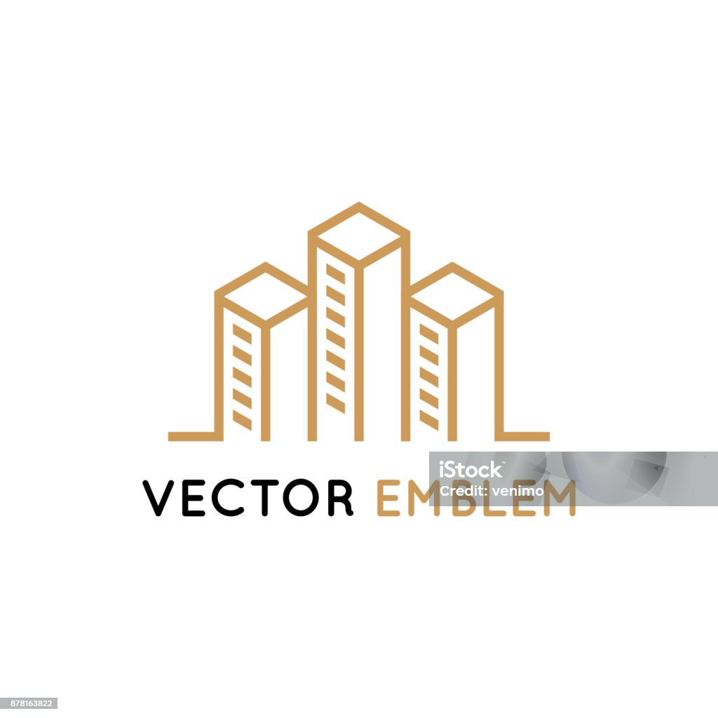 Building Vector Sign Vector Design Architecture And Building Sign Stock Illustration ...