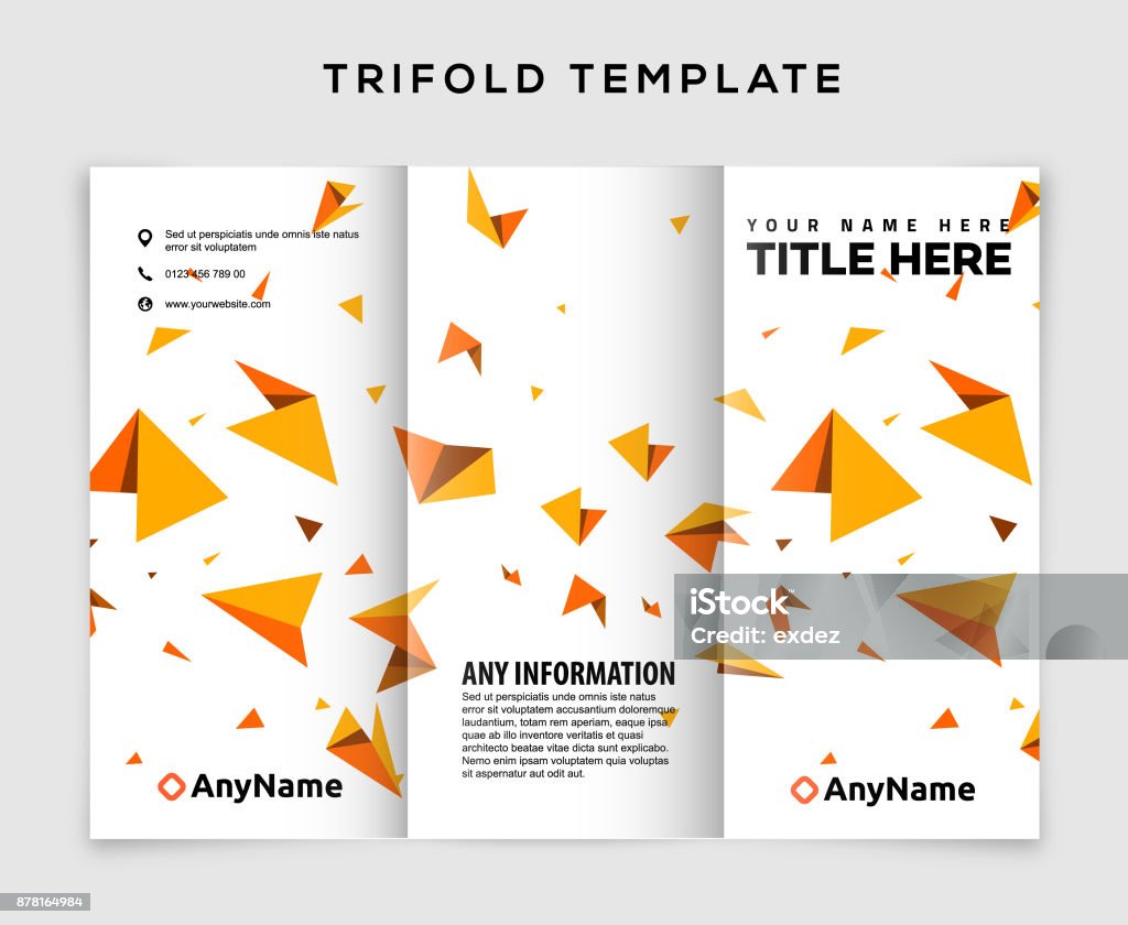 Try Folder Trifold Design Stock Illustration - Download Image Now - Tri-Fold ...