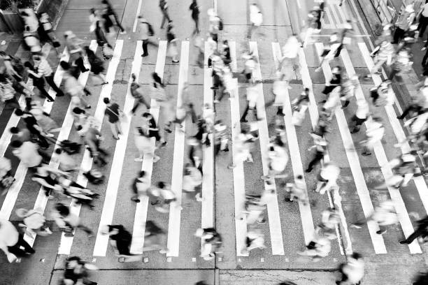 istock City Busy pedestrian crossing 878203414