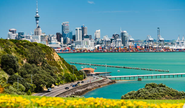 istock Spring in Auckland City. 878205470