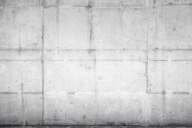 istock Light gray concrete wall, background photo 878210988