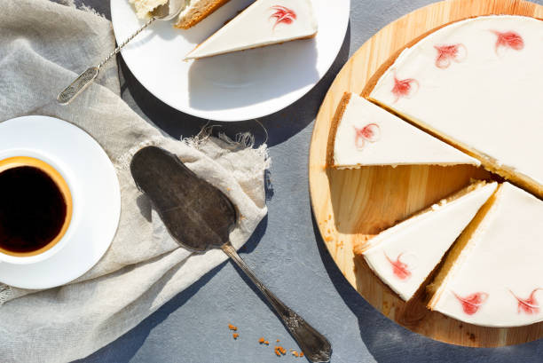 istock New York cheesecake on dark background 878211456