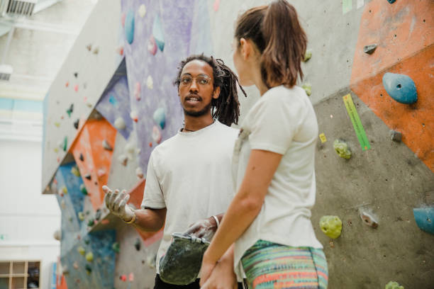 istock Learning The Ropes Of Climbing 878246108