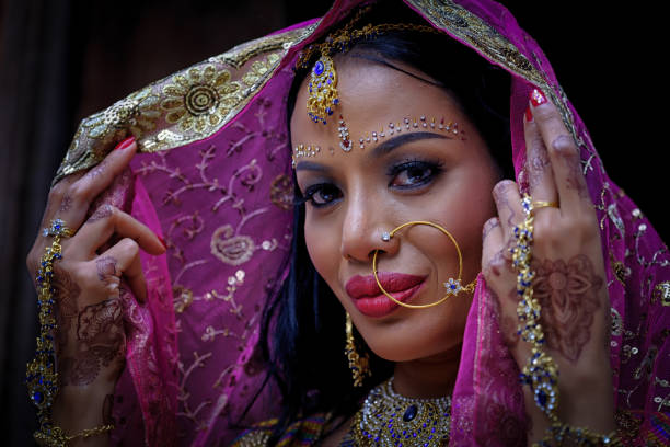 istock Close-Up Portrait Of Bride 878261166