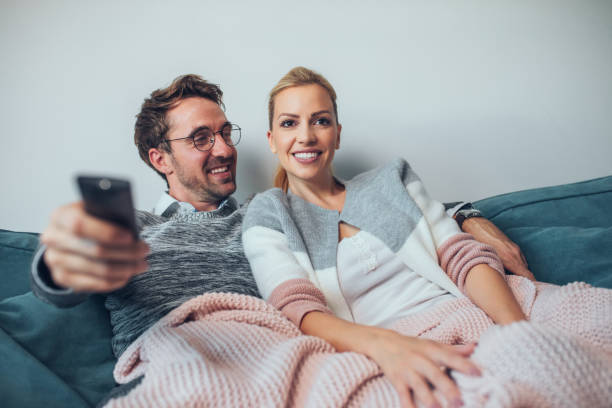 istock Their favorite television show just started 878291624