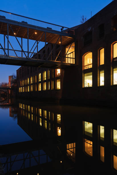 istock Chesapeake and Ohio Canal in Georgetown at twilight time 878310242