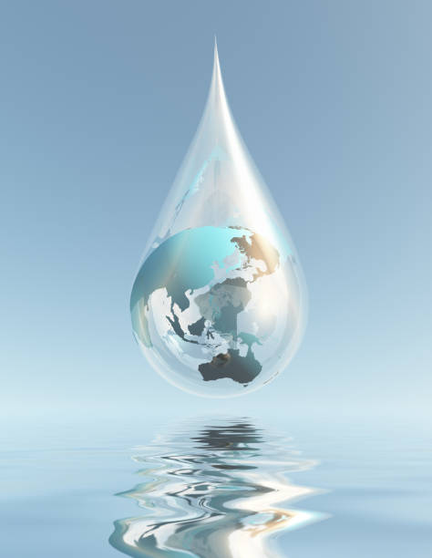 istock Austrailia and Asia droplet 878339762