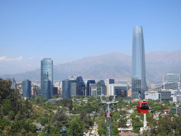 istock Cityscape and skyscrapers in Santiago, Chile 878346704