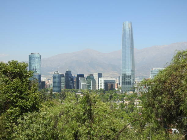 istock Cityscape and skyscrapers in Santiago, Chile 878346714