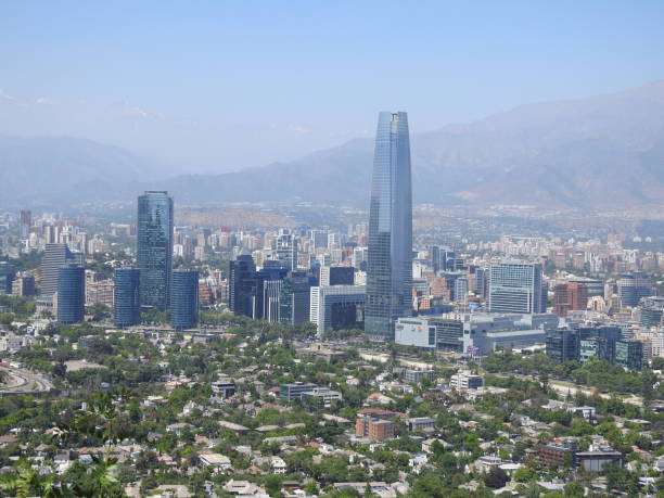 istock Cityscape and skyscrapers in Santiago, Chile 878346718