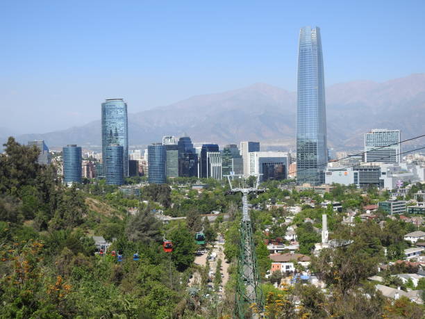 istock Cityscape and skyscrapers in Santiago, Chile 878346736