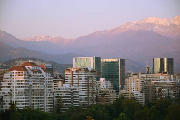 istock Cityscape and skyscrapers in Santiago, Chile 878346764