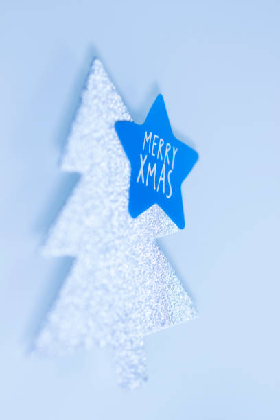 istock Xmas fir tree decoration miniature model 878372744