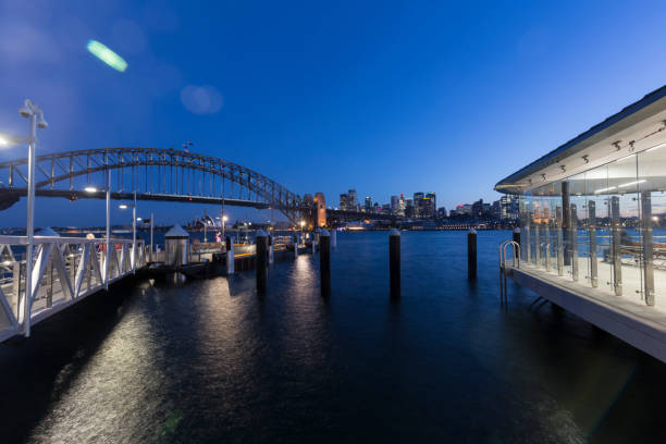 istock Sydney Harbor Bridge and city skyline 878372822