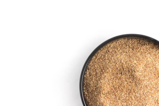 istock Ground Wheat for a Kibbeh in a bowl / Trigo para quibe. 878393156