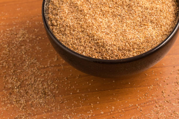 istock Ground Wheat for a Kibbeh in a bowl / Trigo para quibe. 878395836