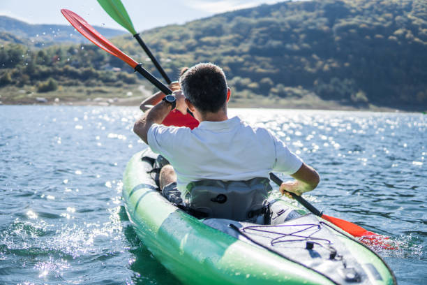 istock Couple in the kayak 878402424