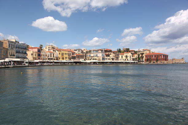 istock Beautiful old city. 05/24/2012 Chania, Greece 878409112