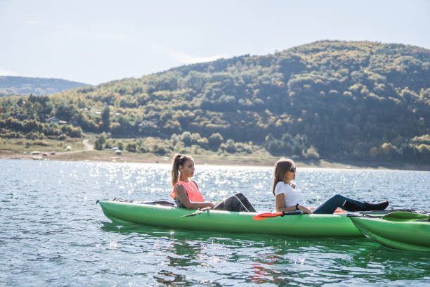 istock Kayaking on the sunny day 878413200