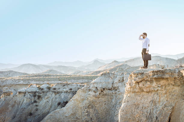 istock Man looking to the afterlife 878419270