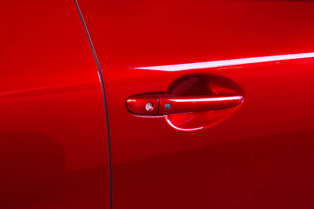 istock car japan for customers. Using Car door handle red color for customers. Using wallpaper or background for transport and automotive image. wallpaper or background for transport and automotive image. 878426468