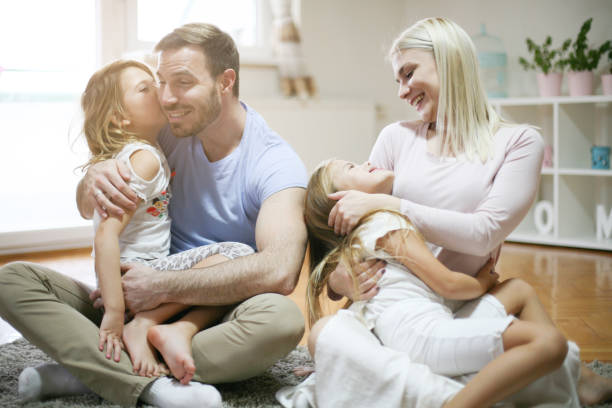 istock Happy family. 878429928