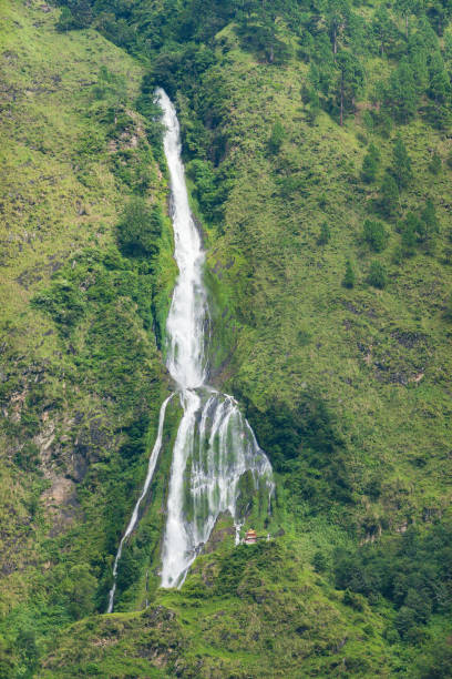istock Waterfalls in Annapurna Range Himalaya mountains, Nepal. 878440398
