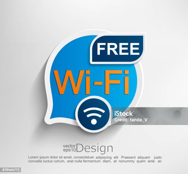 Free Wifi Symbol Stock Illustration - Download Image Now - Wireless Technology, Free of Charge, Freedom