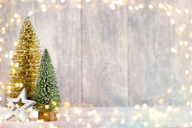 istock Vintage Christmas background with Christmas decoration. 878467964