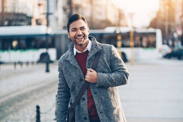 istock Happy city man 878489674