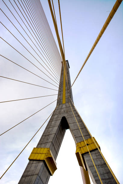 istock Mega sling Bridge,Rama 8, in bangkok Thailand. 878512152