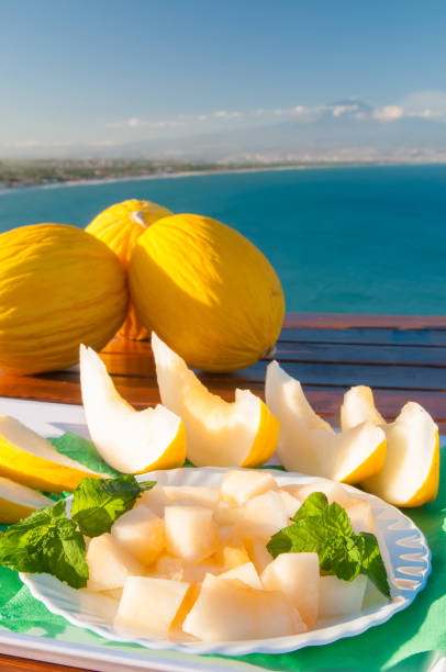 frutti tipici mediterranei - trapani close up sicily italy foto e immagini stock