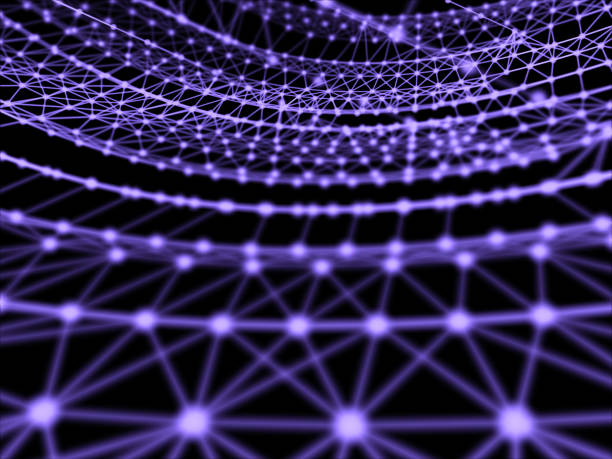 istock Futuristic virtual technology background, Fiber virtual optic cables, fibre connection, telecomunications concept, digitally generated image. 878523846