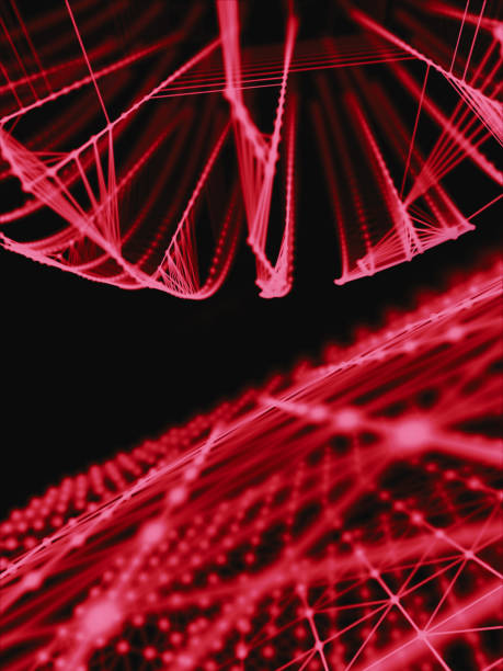 istock Futuristic virtual technology background, Fiber virtual optic cables, fibre connection, telecomunications concept, digitally generated image. 878531522