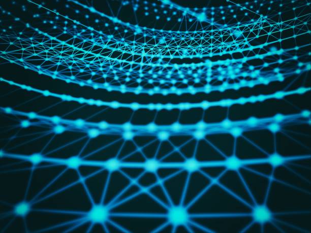 istock Futuristic virtual technology background, Fiber virtual optic cables, fibre connection, telecomunications concept, digitally generated image. 878533784