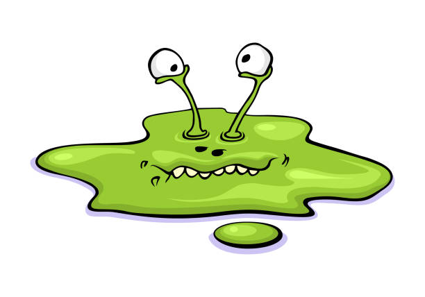 Cartoon Alien Slug Monster Illustrations, Royalty-Free Vector Graphics &  Clip Art - iStock