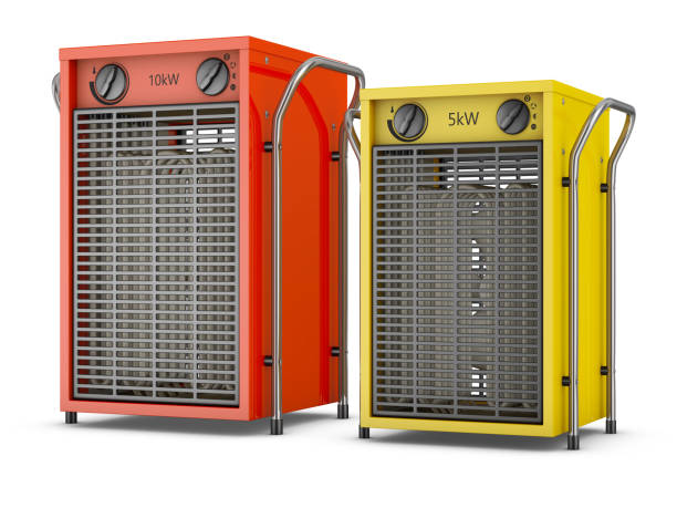istock Industrial heat fans 878544174