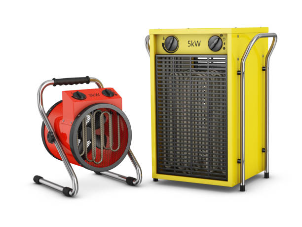 istock Industrial heat fans 878544202