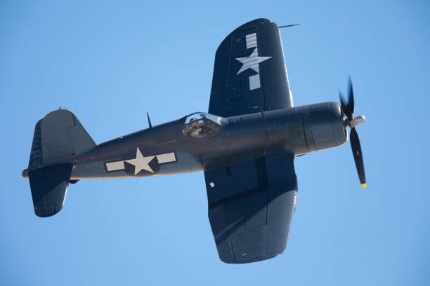 istock American WWII fighter plane (Vought F4U Corsair ) 878592466