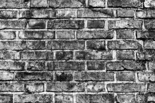 istock Photo of the ancient brick wall texture 878592528