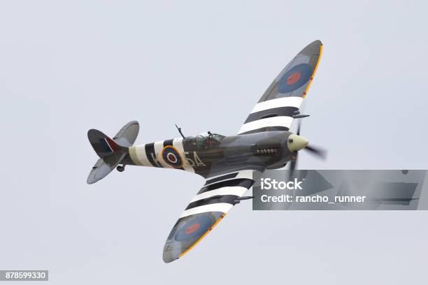 Wwii Fighter Plane Stock Photo - Download Image Now - World War II, Fighter Plane, Air Vehicle