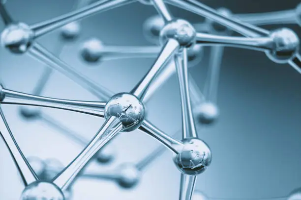 Photo of Molecules Background