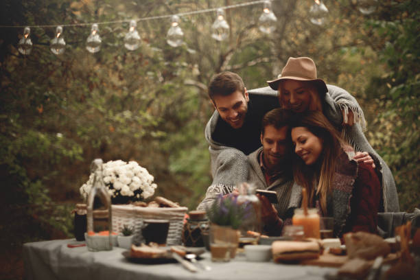 istock Selfie with friends 878625974