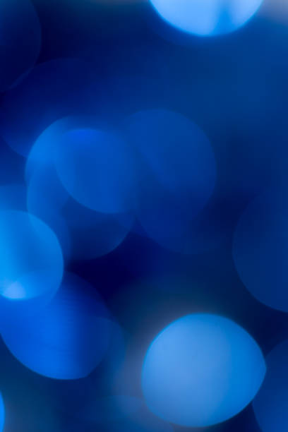 istock beautiful blue festive bokeh as background 878631394