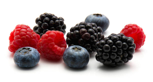 istock Mix of isolated berry 878632738
